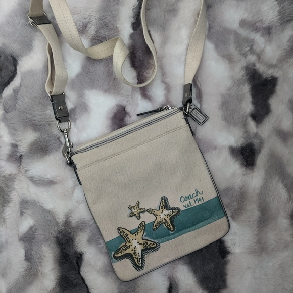 Coach starfish beach crossbody bag - Picture 1 of 6